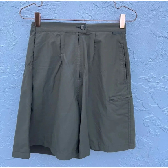 Ex Officio Womens Pleated Outdoor Relaxed Skirt Short Gray Sz 4 - Picture 1 of 14
